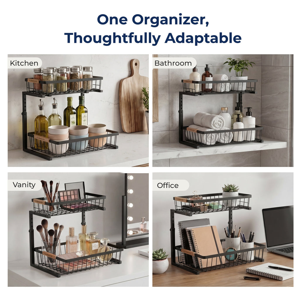 Under Sink Organization System-No More Mess, Maximize Space
