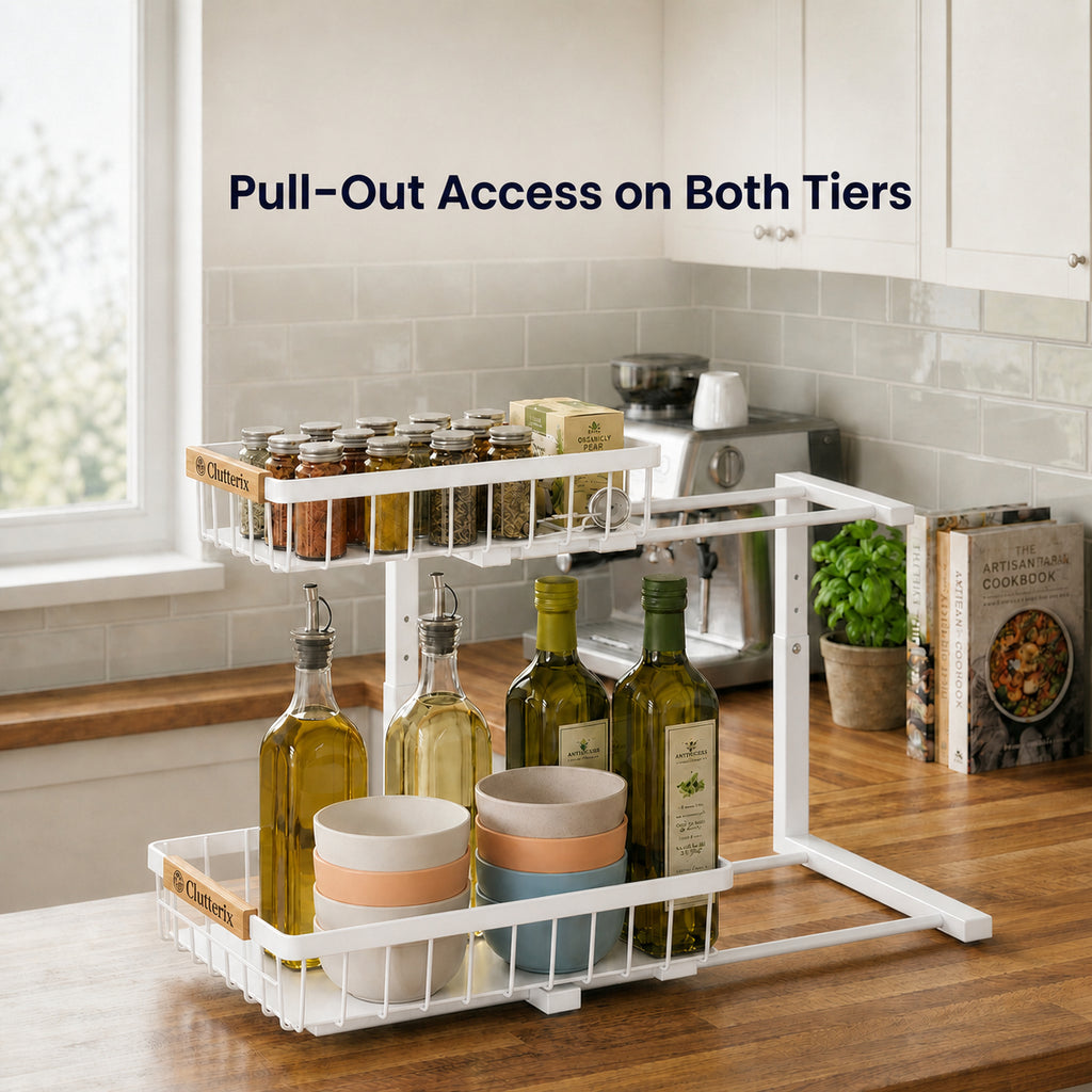 Under Sink Organization System-No More Mess, Maximize Space