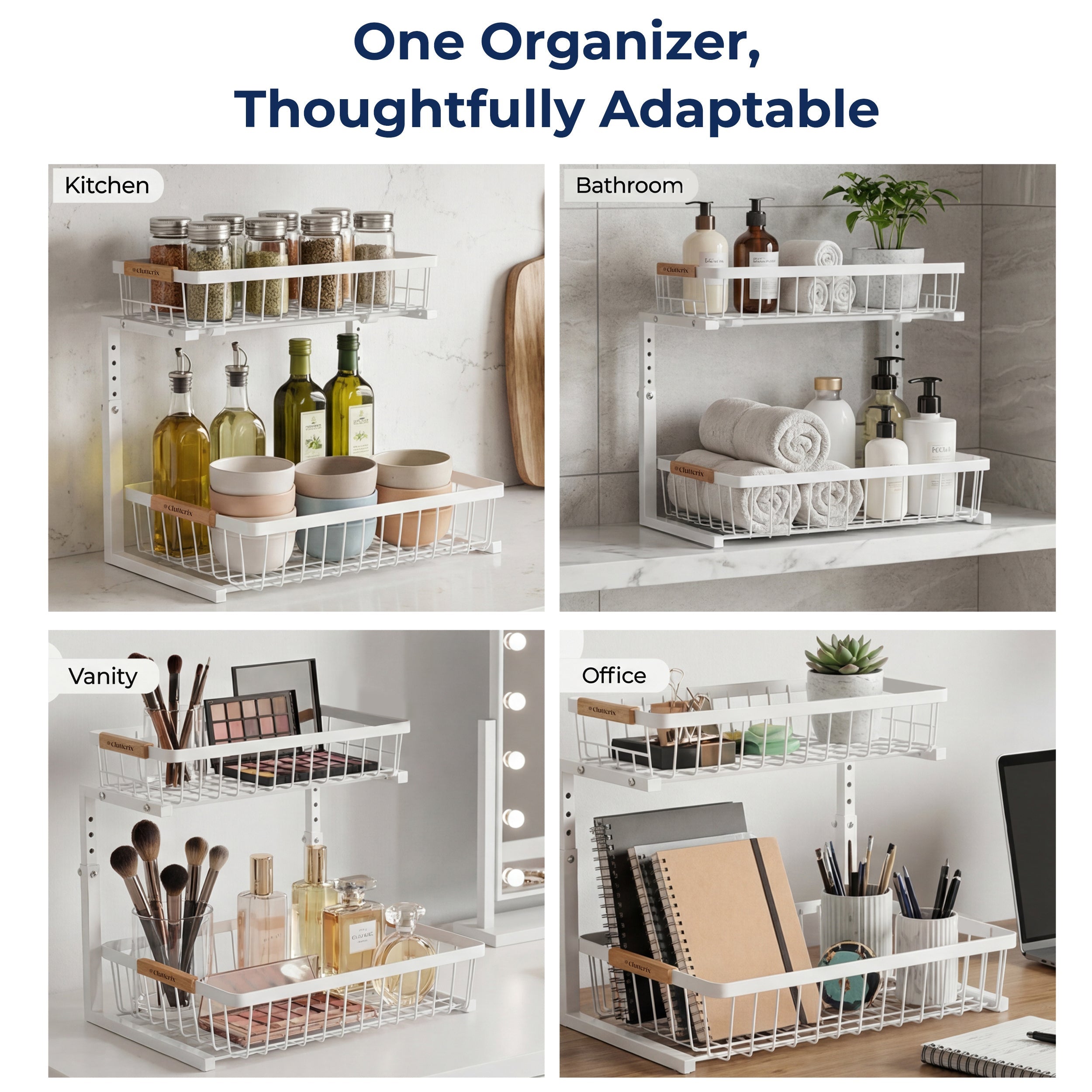 Under Sink Organization System-No More Mess, Maximize Space