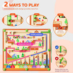 Pixels & Puzzles: Magnetic Color & Number Learning Maze