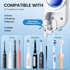 Automated Smart Toothbrush Sanitizer & Holder: 99.9% Clean, Every Single Time