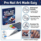 ⚽ Game Day Soccer Nail Art Pens | Paint Team Colors In Seconds