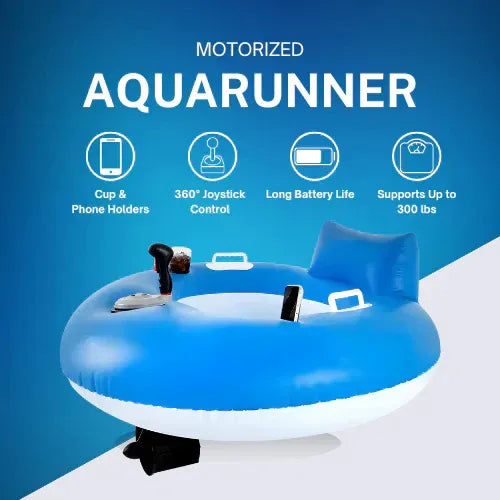 Ciambella gonfiabile con motore